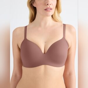 KNIX Wing Woman Contour Bra Size 8 Brown Color Wireless